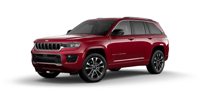 Exterior of All New Jeep Cherokee Overland